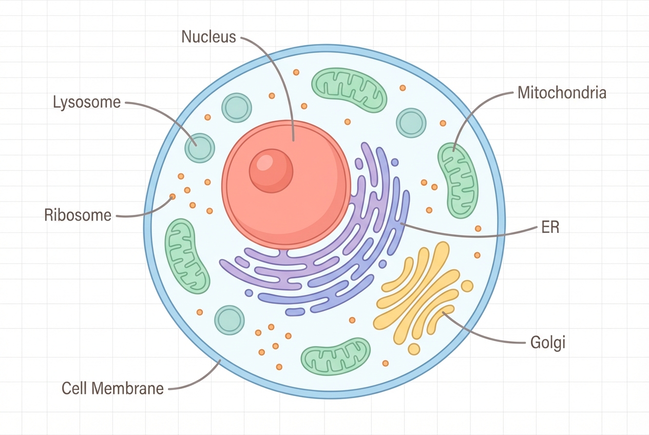AI-generated educational diagram with accurate text labels and annotations