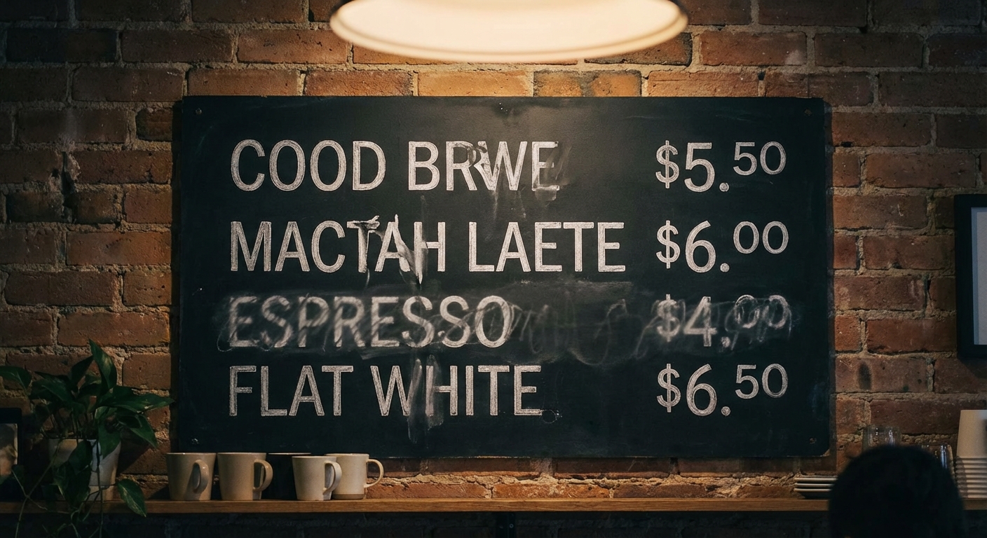 Standard AI model with garbled text rendering