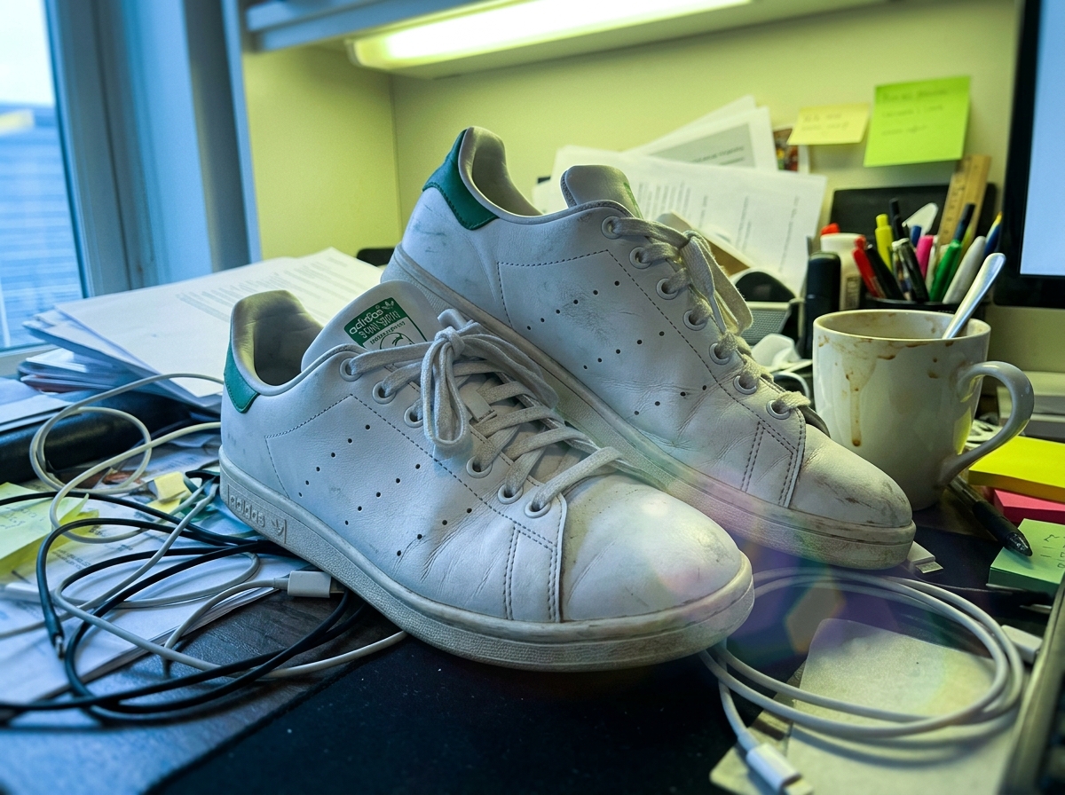 Raw phone snapshot of a product before AI photoshoot